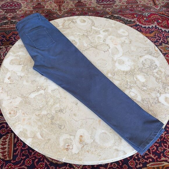 Saint James Patricia Medium Blue Stretch Denim Pants - Picture 7 of 16